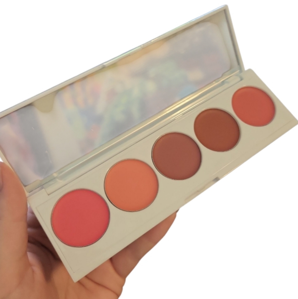 Rhubarb + Rose - Creamy Lip & Cheek Palette